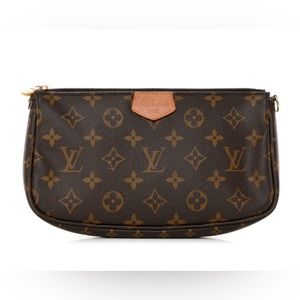 Authentic Louis Vuitton Large Pochette from Monogram Multi Pochette Accessories